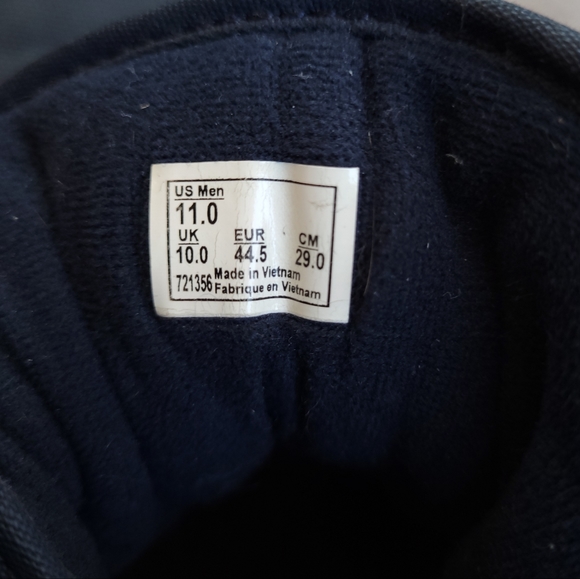 Vans Size 11 Atwood Hi Top Canvas Skate Shoe (Blue/Gum) - Picture 8 of 8